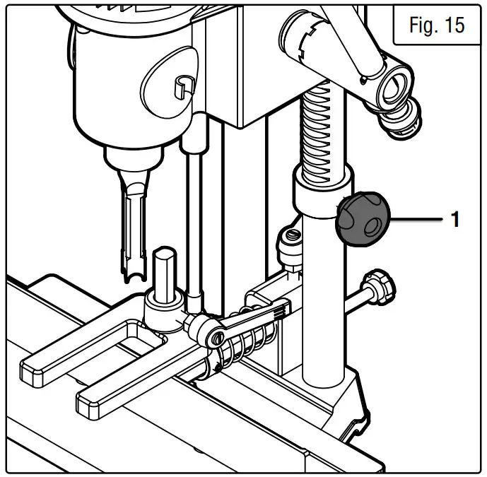 WEN 43013 Cast Iron Bench Mortiser - until the bottom