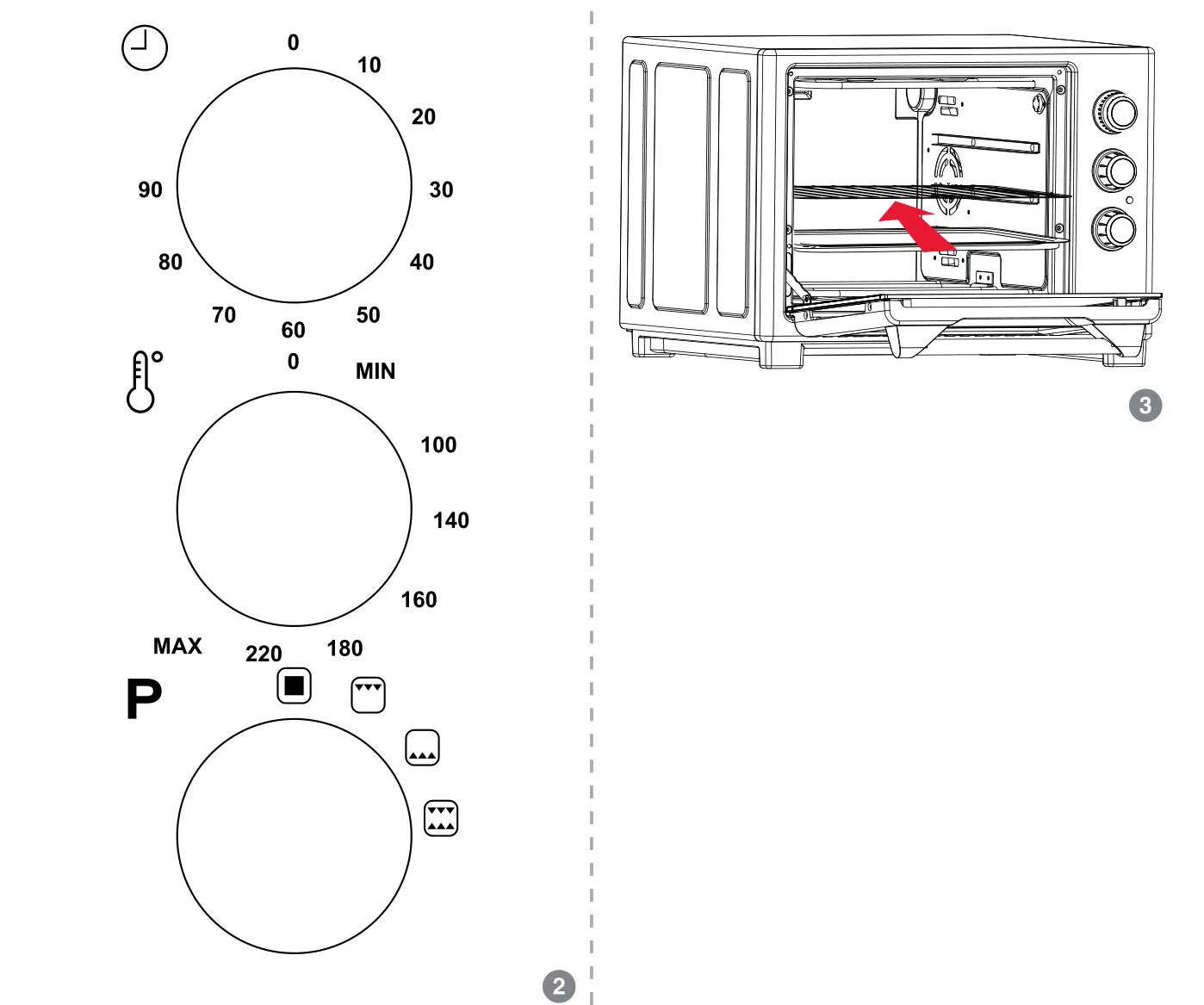 oursson MO2004 Electric Oven - Figure C-2