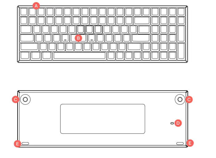 IQUNIX F97 Series Hitchhiker Gaming Keyboard - Details