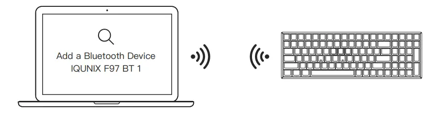 IQUNIX F97 Series Hitchhiker Gaming Keyboard - bt