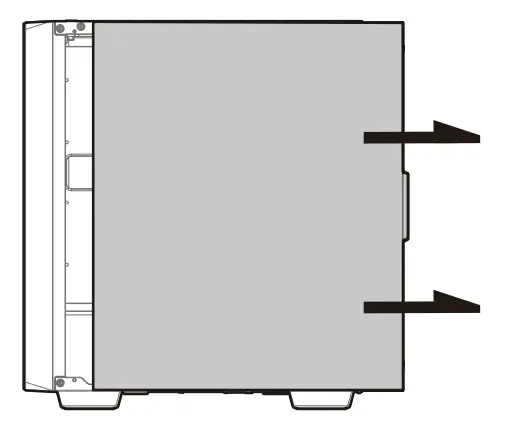 DEEPCOOL CC560 Mid-Tower ATX Case - Side panel 3