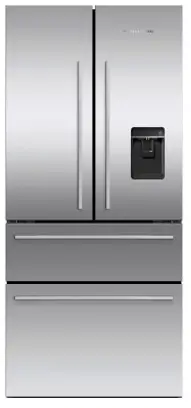 Fisher and Paykel RF170ADJX4 Freestanding French Door Refrigerator Freezer