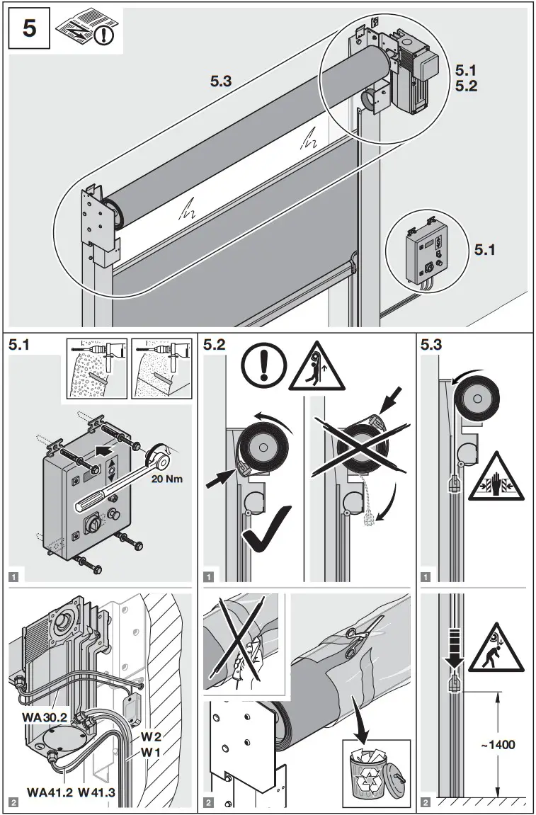 HOERMANN V 2515 High Speed Door - fig 8
