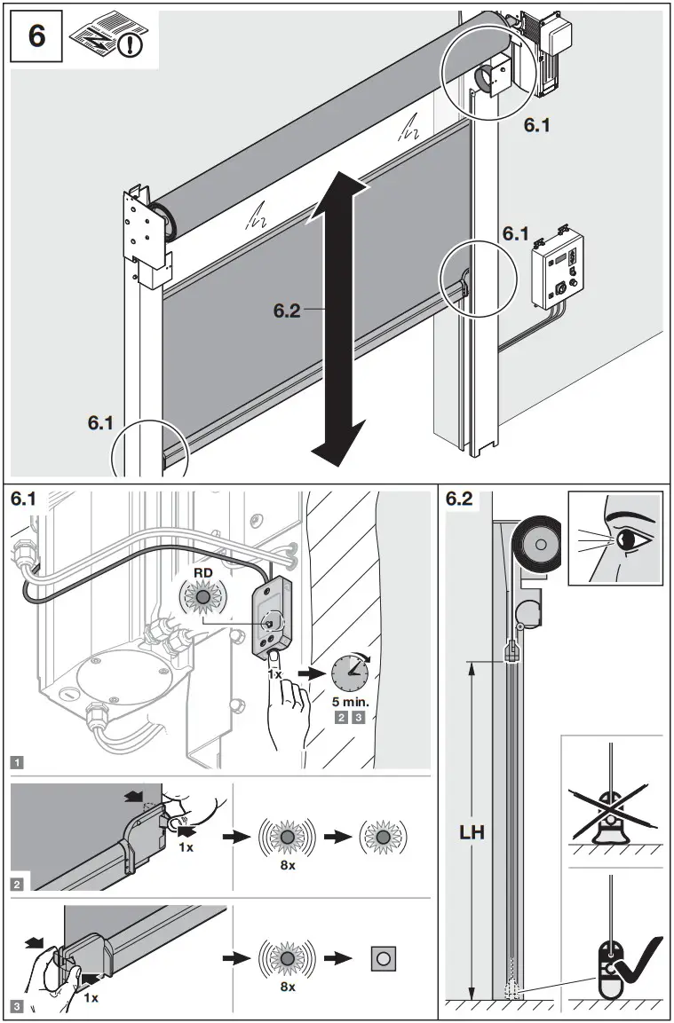 HOERMANN V 2515 High Speed Door - fig 9