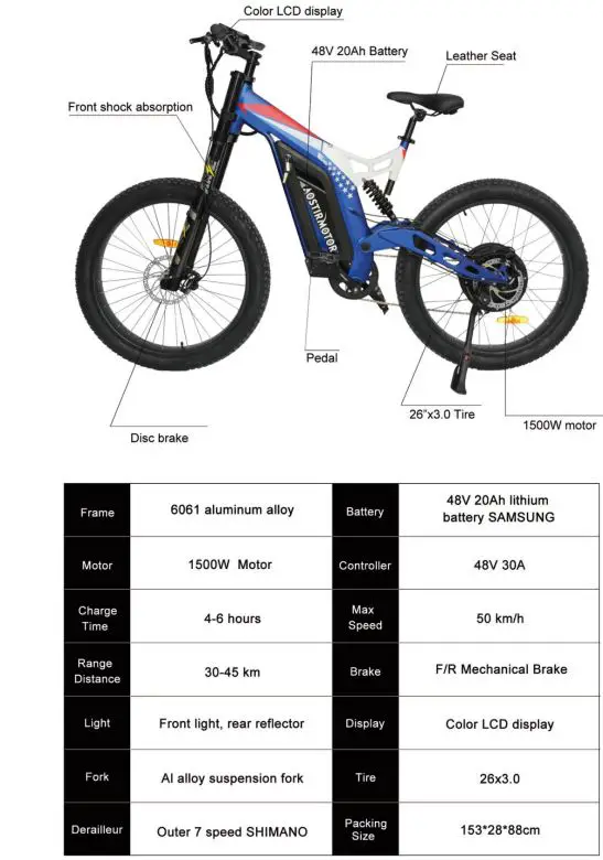 ADSTIRMOTOR-17CUU1500-26-Inch-1500-Watt-48-Volt-20-AH -Speed-Aluminum-Electric-Bike-Fat-Tire-for-Adults-fig-1