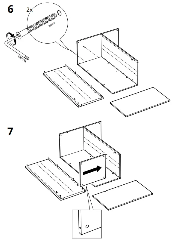 IKEA AA-2236469-2 SMÅSTAD Loft Bed Frame W Desk and Storage - Fig 20