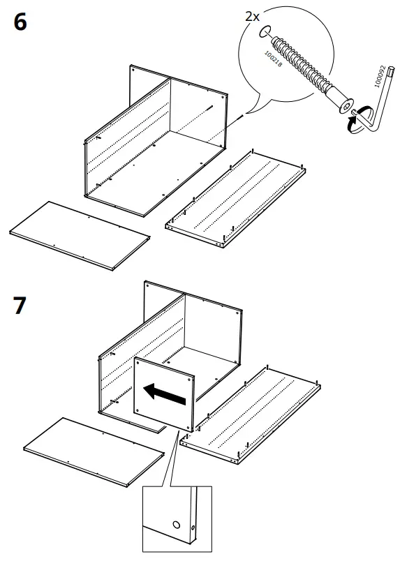 IKEA AA-2236469-2 SMÅSTAD Loft Bed Frame W Desk and Storage - Fig 7