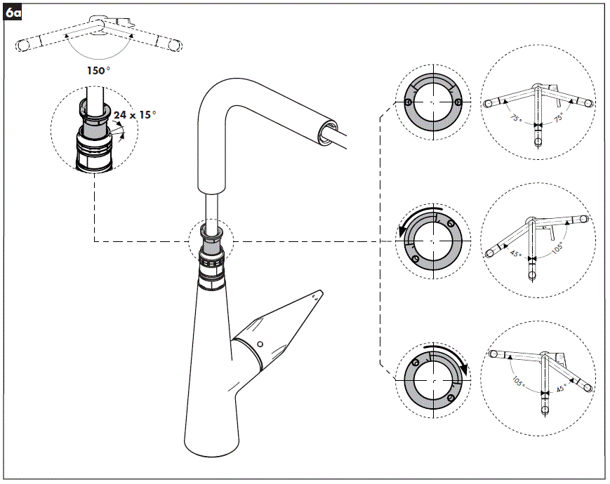 hansgrohe-M7116-Single-Lever-Kitchen-Mixer-fig-2