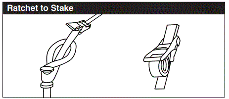 AMERICAN TENT 30x30 White Pole Tent-FIG12