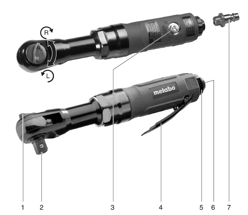 metabo DRS 68 Set Air Ratchet-fig-1