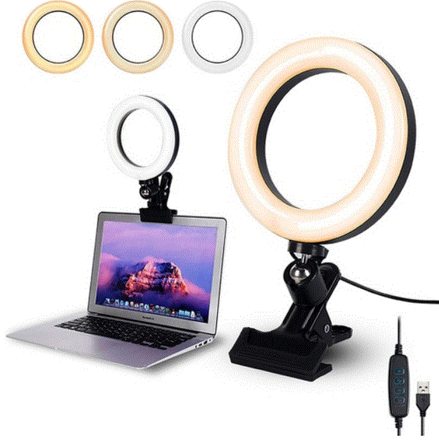 ELECOM-DE-L01-Ring-Light-for-Live-Stream-Video-Call-and-Shooting-Meeting-PRODUCT-IMG 