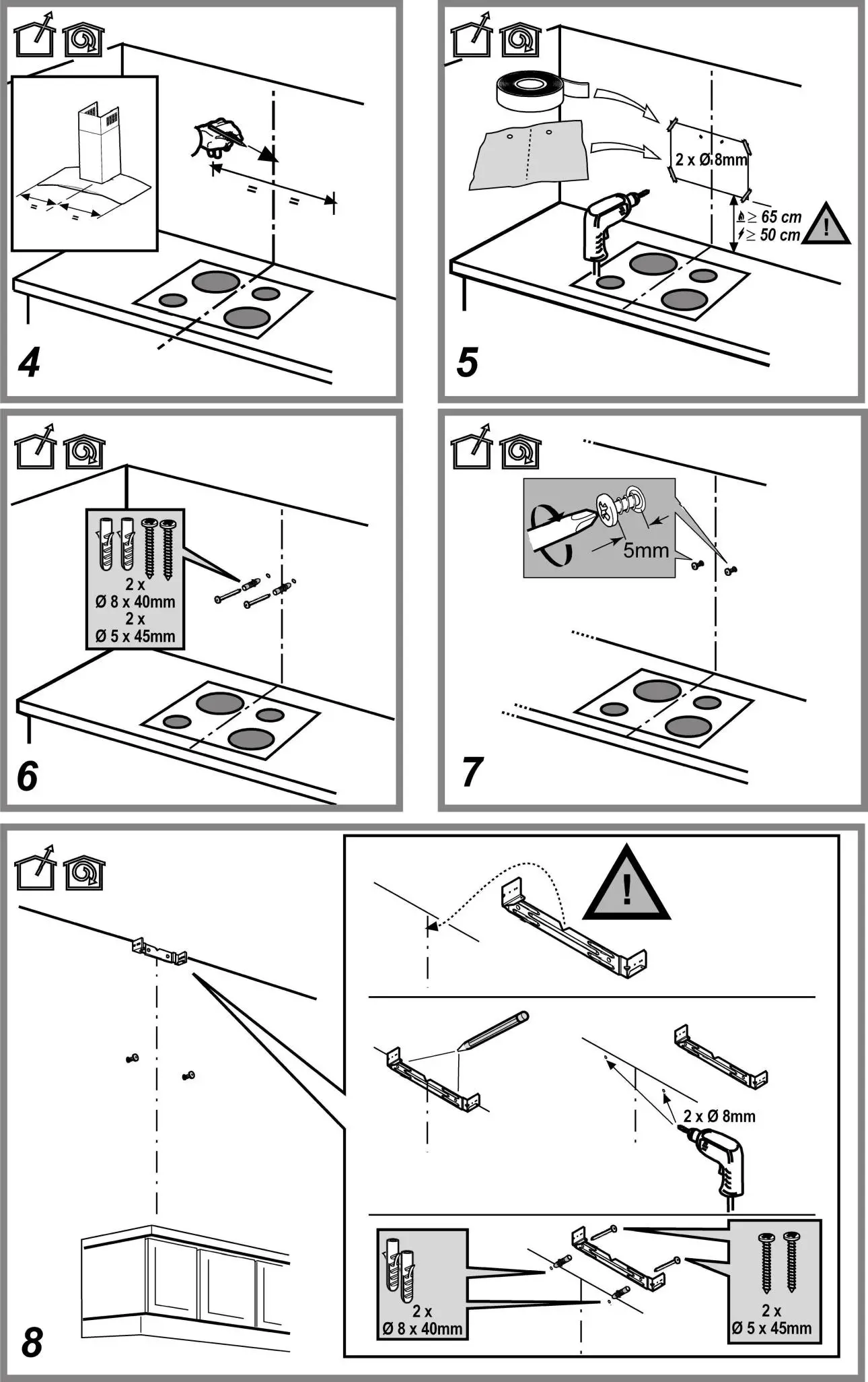 SAMSUNG NK24M5070FS Range Hood - overview 5