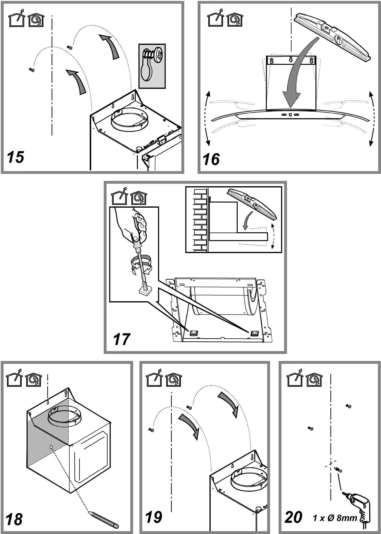 SAMSUNG NK24M5070FS Range Hood - overview 7