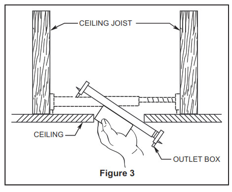 Fanimation Studio Collection LP7653 AireDrop Pull Chain Celing Fan - Figure 3