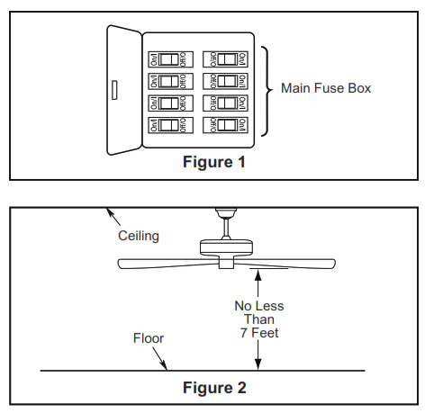 Fanimation Studio Collection LP7653 AireDrop Pull Chain Celing Fan - Figure13
