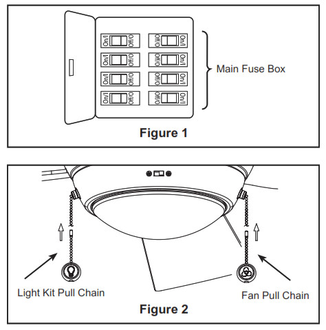 Fanimation Studio Collection LP7653 AireDrop Pull Chain Celing Fan - Figure23