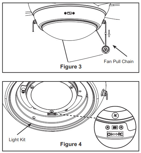 Fanimation Studio Collection LP7653 AireDrop Pull Chain Celing Fan - Figure24