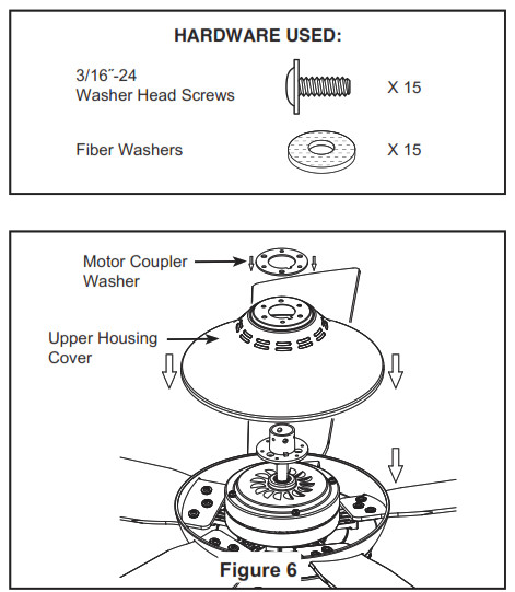 Fanimation Studio Collection LP7653 AireDrop Pull Chain Celing Fan - Figure6