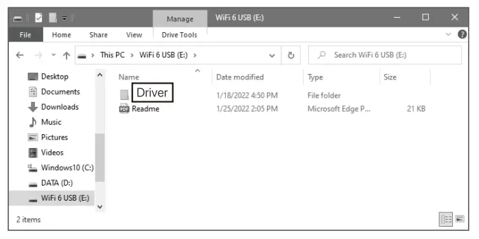 BrosTrend AX1 AX1800 Wifi 6 Dual Band USB Adaptor - fig 5