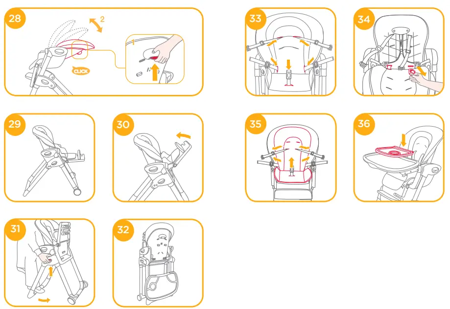 joie Mimzy Recline Highchair - List 3