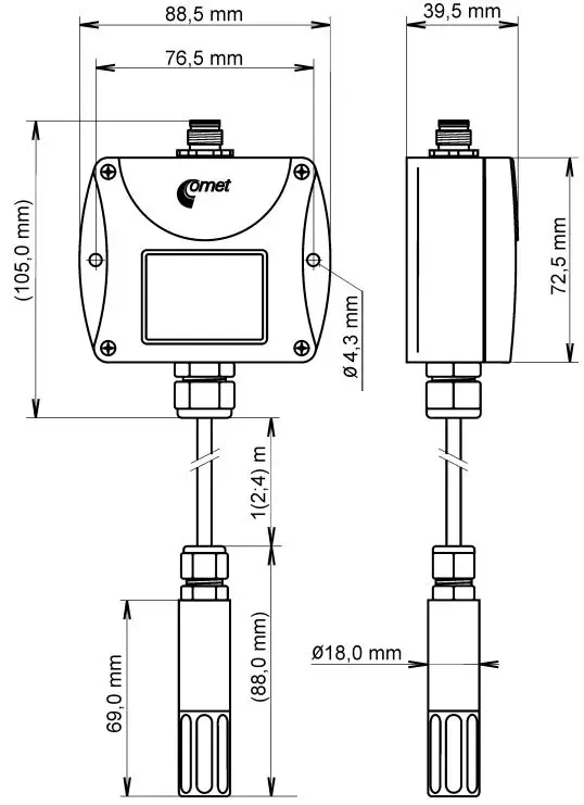 COMET-SYSTEM-T0211-Programmable-Transmitter-Temperature-fig 3