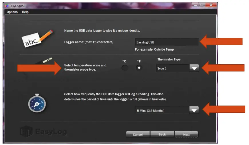 Control Solutions VFC5000-TP Freezer Vaccine Data Logger Kit - logger a unique name