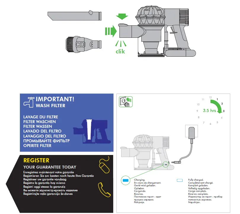 Dyson V6 Trigger Vacuum Cleaner Operating Manual-fig-1