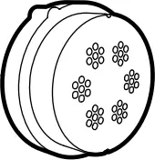 PHILIPS HR2665-93 - Shaping disc overview 5