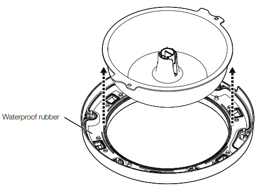 i-PRO WV-QDC501 Dome Cover - cover1