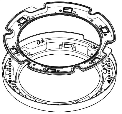 i-PRO WV-QDC501 Dome Cover - rubber1