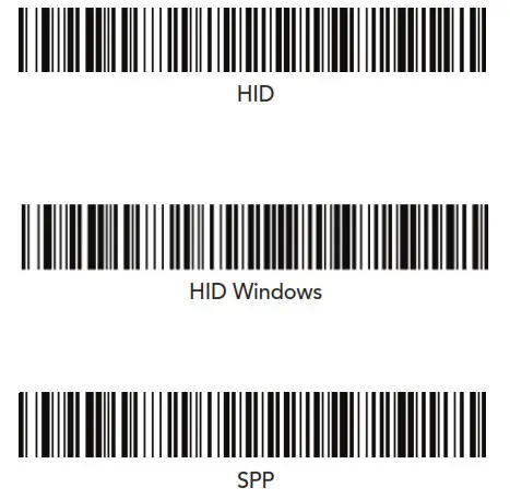 KOAMTAC KDC480 Series Mini SmartSled Barcode Scanner - Pairing Barcodes 1