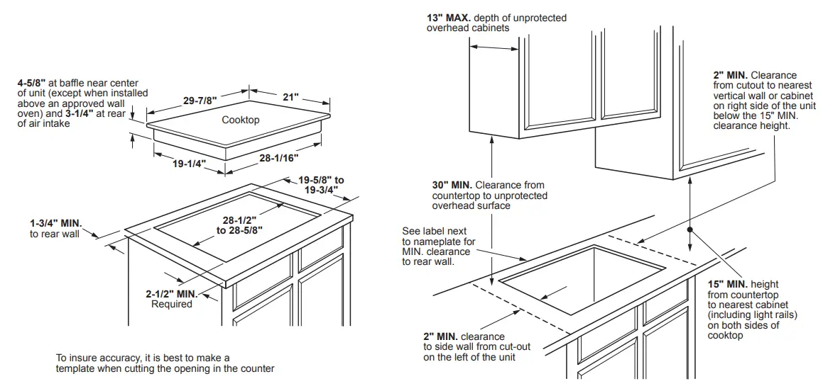GE-Profile-PHP9030ST-30-Inch-Built-In-Touch-Control-Induction-Cooktop-fig 1