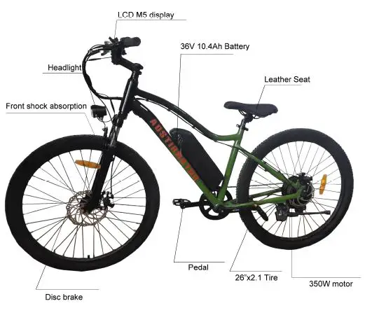 THE-HOME-DEPOT-ST713B-147-26-Inch-Tire-350W-Electric-Bike-FIG-1