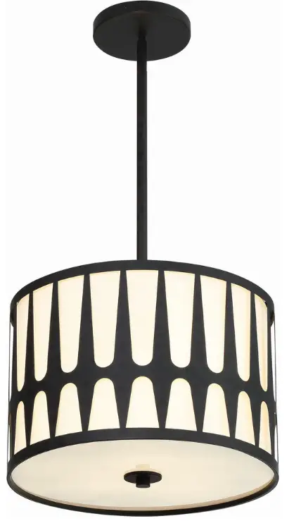 CRYSTORAMA ROY-809-GA Royston Five Light Pendant-product