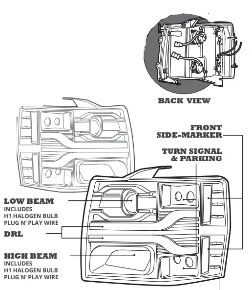 OPT7 07-1- LED-DRL-Projector-Headlights-Installation-FIG-1 (8)