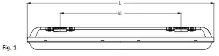 Knightsbridge-TORCWM4-Torlan-Single-LED-Non-Corrosive-Batten-fig-2