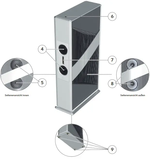 Burmester BC350 Floorstanding Loudspeakers - The loudspeaker at a glance 1