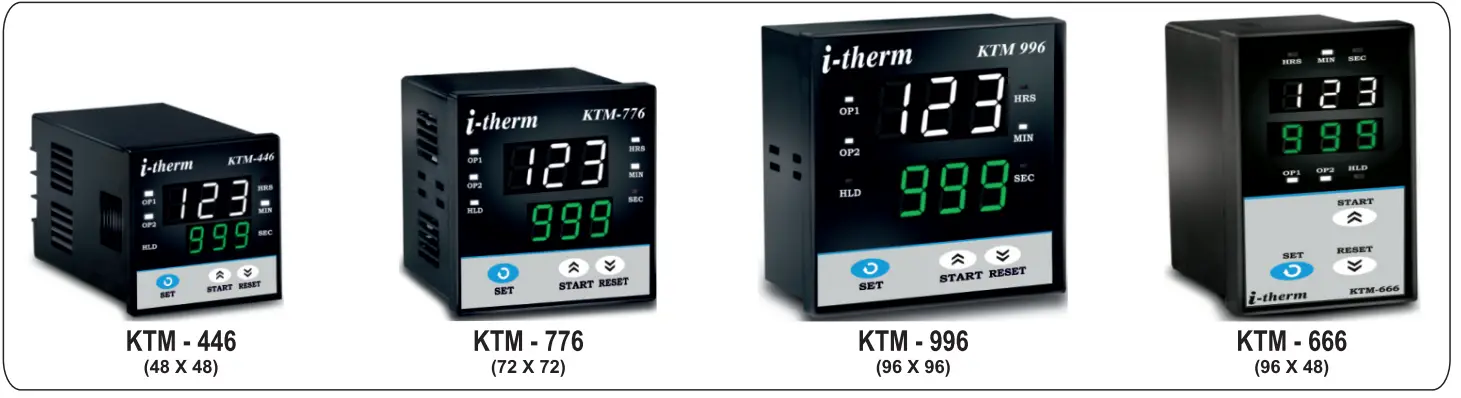 i therm KTM 996 Digital Preset Timer -