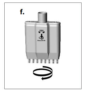 BRAND S 8 Multi Channel Microlitre Pipette Transferpette - fig 20