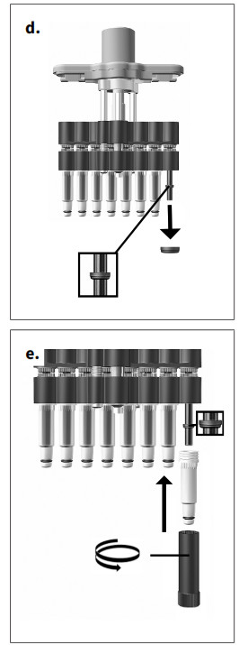 BRAND S 8 Multi Channel Microlitre Pipette Transferpette - fig19