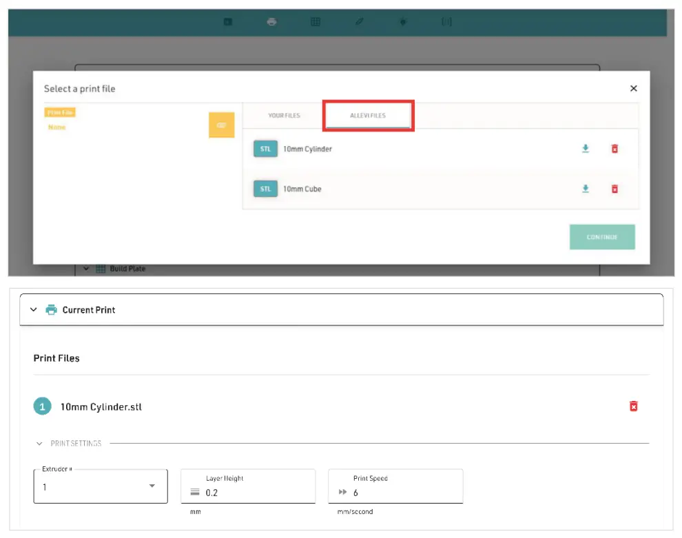 Allevi 3 Professional 3D Bioprinter - ‘Create an account9