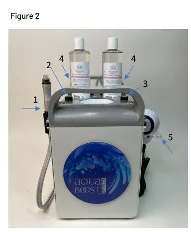 AquaBoost VA24210 Professional Hydrodermabrasion Facial Machine Owner's Manual - Figure 2