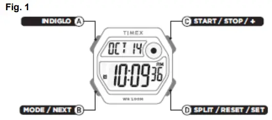 TIMEX 991097380 Command Encounter Digital -