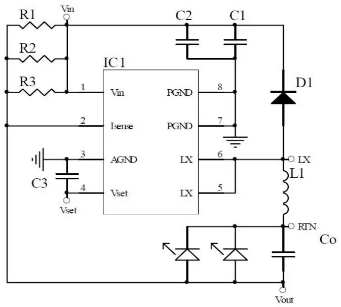 Evaluation Board Schematic