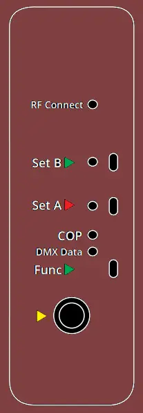 RC4 WIRELESS DMX2dim RC4Magic Series 3 Two Channel Wireless Dimmer - Factory Reset