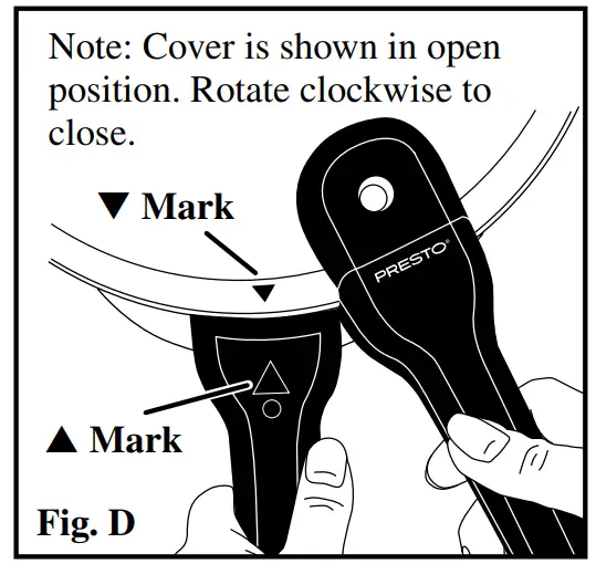 PRESTO 4 Quart Stainless Steel Pressure Cookers - Getting Acquainted 3
