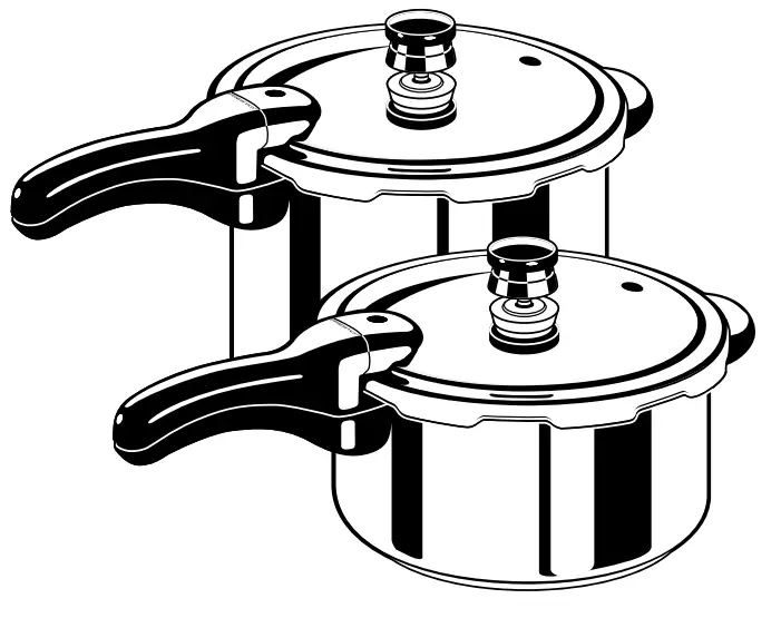 PRESTO 4 Quart Stainless Steel Pressure Cookers
