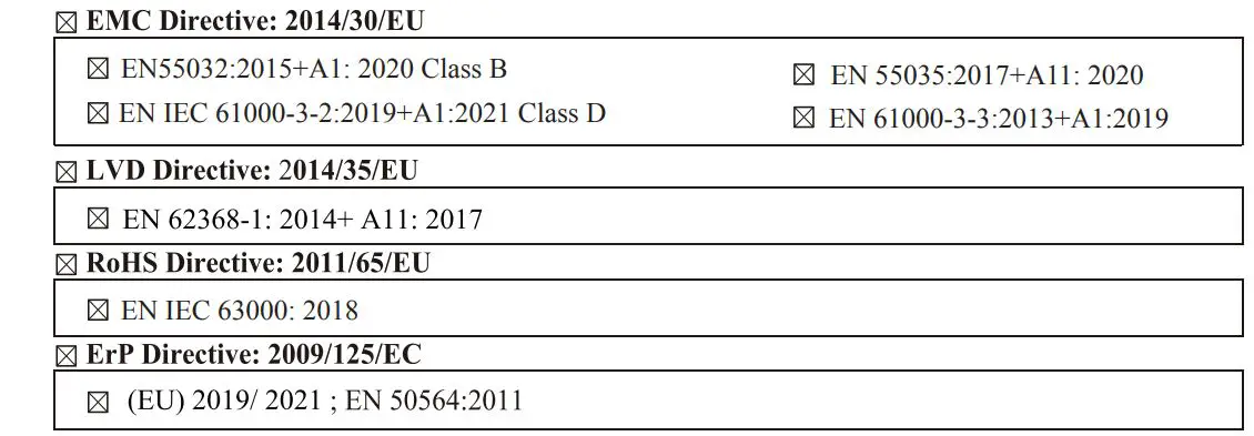 acer ED0 Series LCD Monitor User Guide - EMC