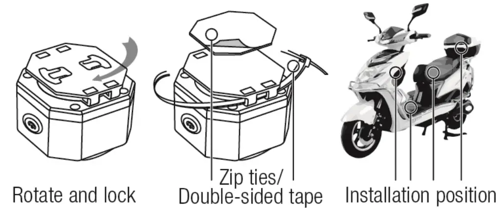 NineLeaf KS SF32R Vehicle Anti Theft Alarm Pro Vibration Intrusion Detector - Before2