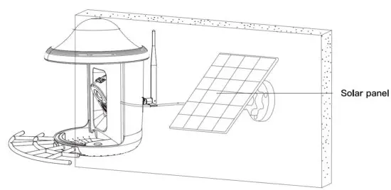 FIG 9 Pole Installation - Hose clip